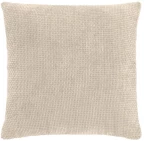 Μαξιλάρι chenille velvet μπεζ 45x45cm
