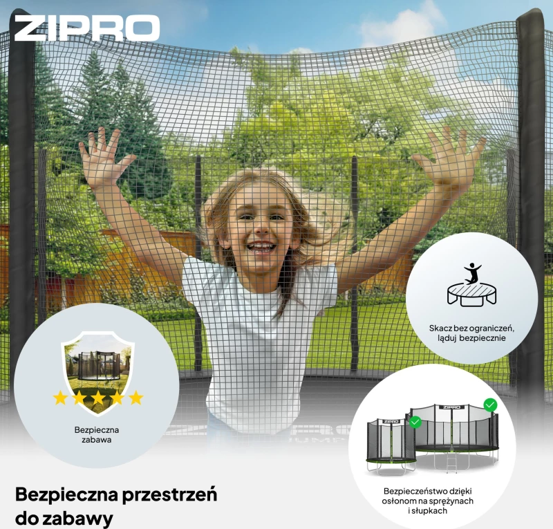 ΤΡΑΜΠΟΛΙΝΟ Zipro OUT 12FT 374CM