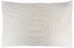 Μαξιλάρι γούνα λευκή 50x80cm