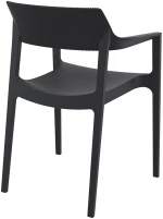 TULUM BLACK ΠΟΛΥΘΡΟΝΑ ΠΟΛ/ΝΙΟΥ 55X52X79εκ.