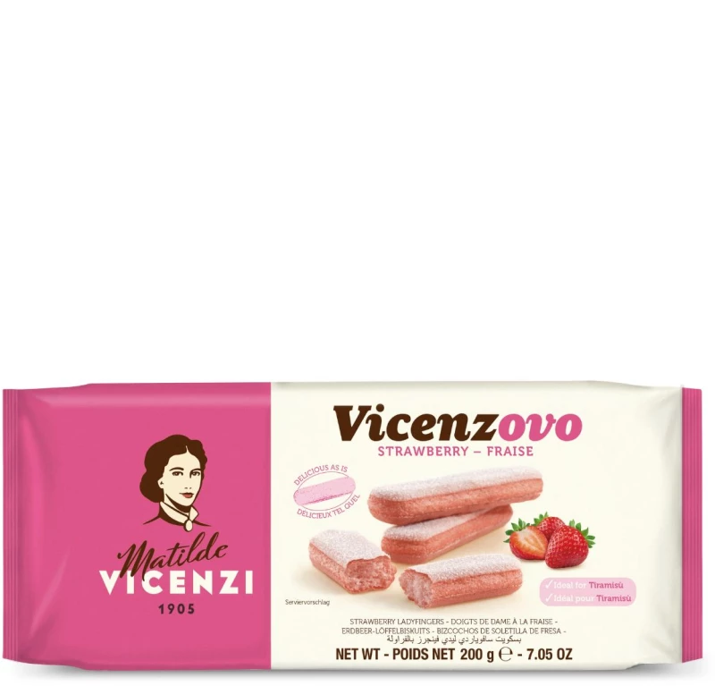 Σαβαγιάρ Matilde Vicenzi Vicenzovo Strawberry Ladyfingers