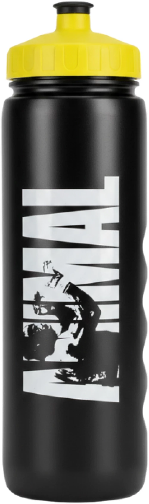 Animal Water bottle 1000ml Μαύρο Κίτρινο