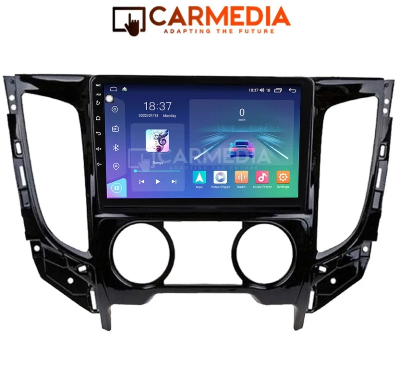 CARMEDIA CM2089-13W TABLET 9'' OEM MITSUBISHI L200 2015+ A/C