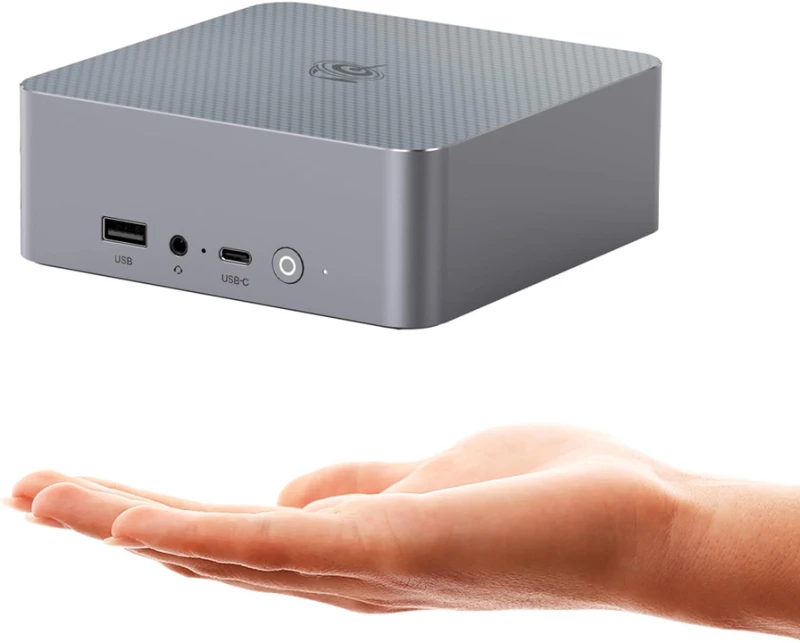 BEELINK mini PC EQR6, AMD Ryzen 5 6600H, 24GB, 500GB M.2, Windows 11 Pro