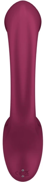 SATISFYER - G FOR GODDESS 2 RABBIT VIBRATOR BOTTLE BORDEAUX