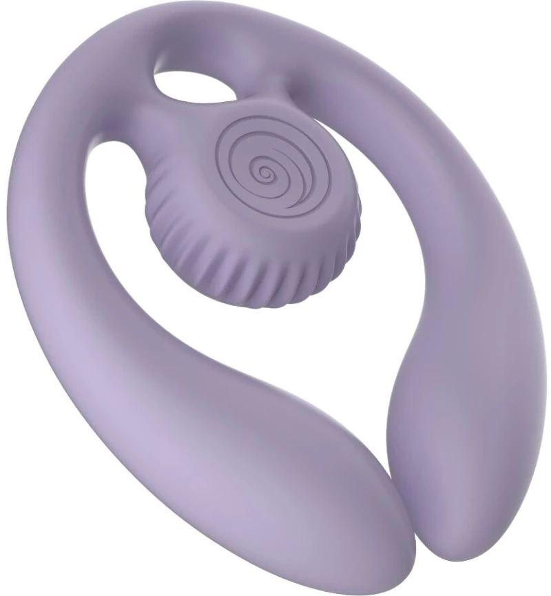 SNAIL VIBE - GIZI DUO COUPLES STIMULATOR REMOTE CONTROL LILAC