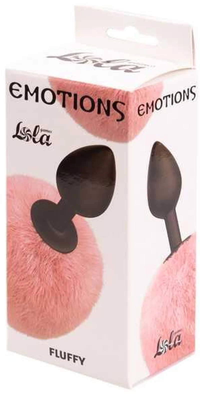 Anal Plug Emotions Fluffy Pink