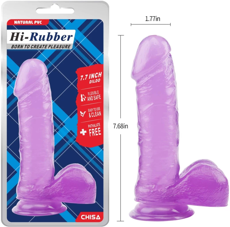 Hi rubber purple