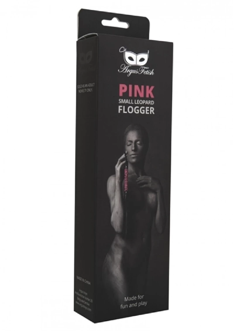 Pink Small Leopard Flogger
