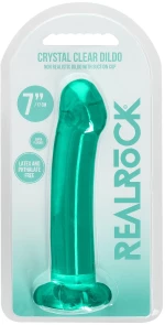 Non Realistic Dildo with Suction Cup 7" Green