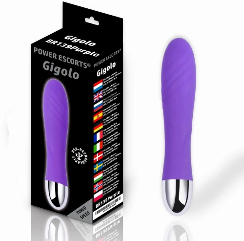 Power Escorts Gigolo Vibrator Purple