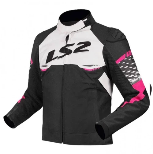 LS2 Apex Jacket Lady Black/White/Pink
