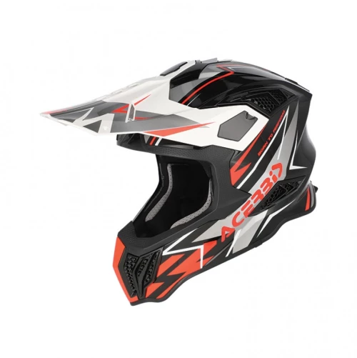 Acerbis Airstrike-X Black/Orange/Fluo