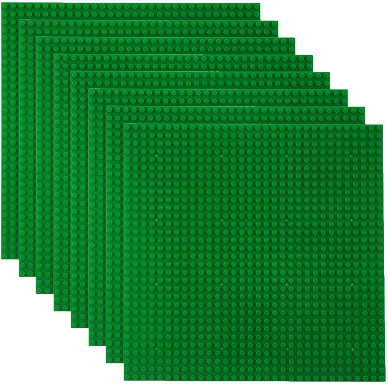 Βάση  Κατασκευής Για Τουβλάκια  40X40 cm  Χρωμα Πράσινο