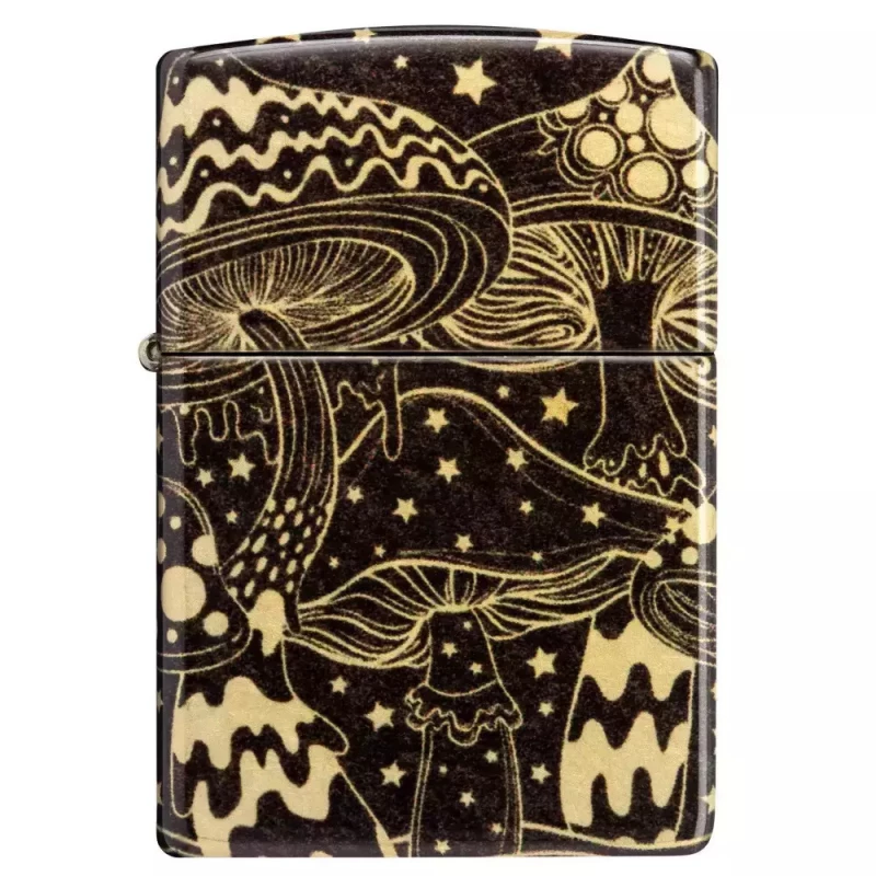 Zippo Αναπτήρας Λαδιού Αντιανεμικός Mushroom Drift Design 46277