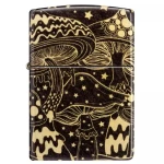 Zippo Αναπτήρας Λαδιού Αντιανεμικός Mushroom Drift Design 46277