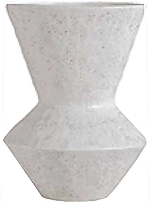 Βάζο κεραμικό White Handcrafted Terracotta 20x20x26,5cm Zaros 26775 TR116