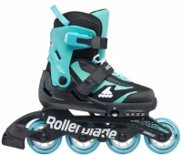 ROLLERBLADE Microblade Αυξομειούμενα Πατίνια - Μαύρο/Γαλάζιο Μαύρο-Γαλάζιο