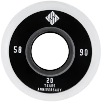 USD 58χιλ./90Α Ροδάκια - Μαυρό/Λευκό (4αδα)