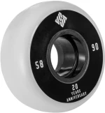 USD 58χιλ./90Α Ροδάκια - Μαυρό/Λευκό (4αδα)
