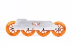 YOYOSKATE Sago 100 Άξονες - Ασημί