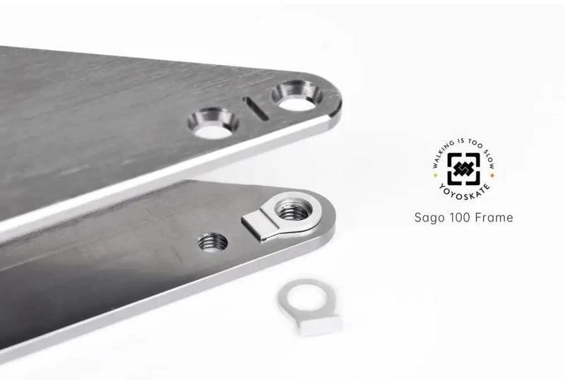 YOYOSKATE Sago 100 Άξονες - Ασημί