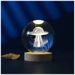 i-TOTAL XL2718E ΛΑΜΠΑ CRYSTAL BALL UFO LARGE 10cm