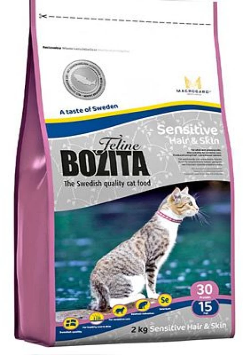 Bozita  Hair & Skin με σολομό.   2kgr