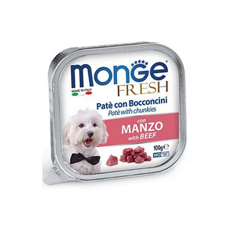 Monge Fresh Pate & Chunkies 200gr Tuna 32 τμχ χ 100gr  3.2kgr