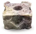 Πέτρινη Βάση Για Κώνους & Αρωματικά Στικ Soapstone Owl Burner
