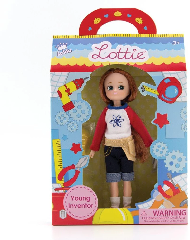 Lottie Κούκλα βινυλίου Εξερευνήτρια 18εκ