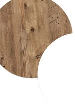 Έπιπλο τηλεόρασης επιτοίχιο Serit  λευκό-sonoma 140x31.6x29.6εκ