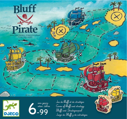 Djeco Επιτραπέζιο Bluff Pirate