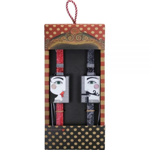 Λαμπάδα Μαγνητάκια Ντάμα Ρήγας - Πουά