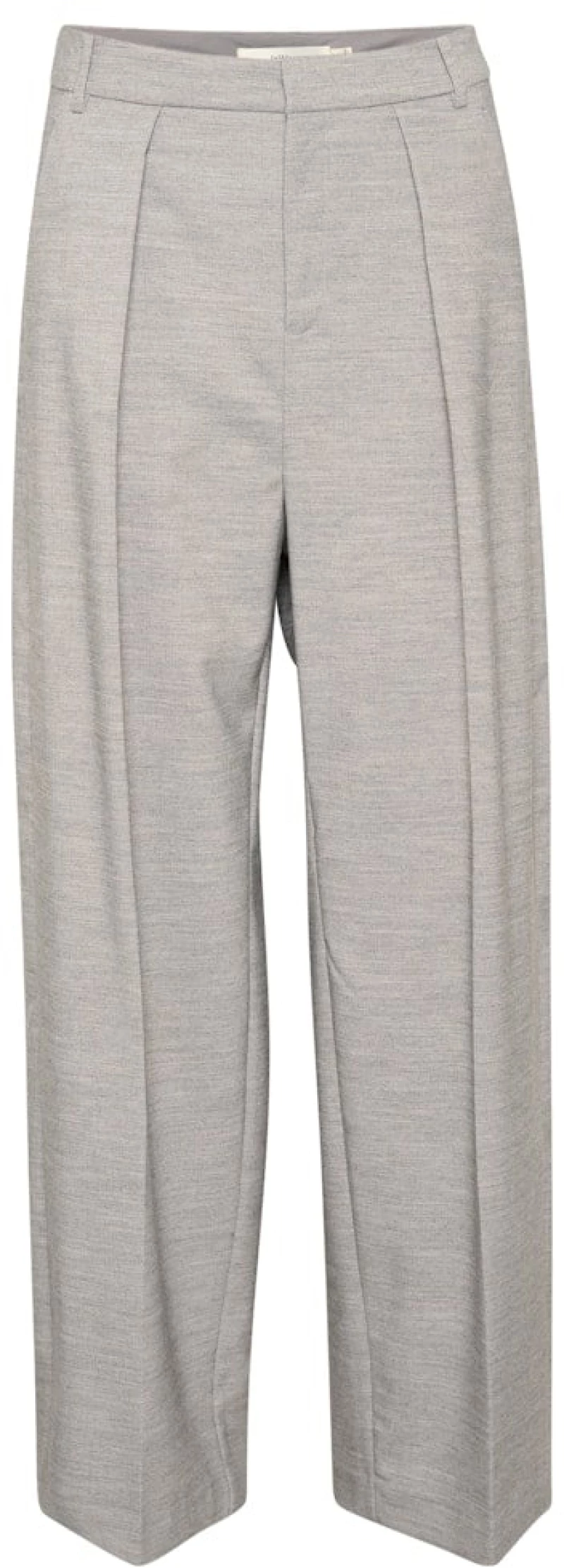 Γκρι παντελόνι με πιέτες Khai Inwear - Γκρι