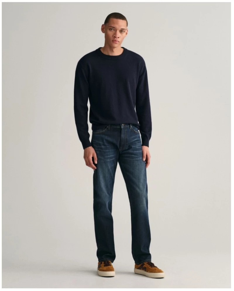 JEANS GANT Archive Wash Jeans 3755-66284182, Χρώμα DENIM