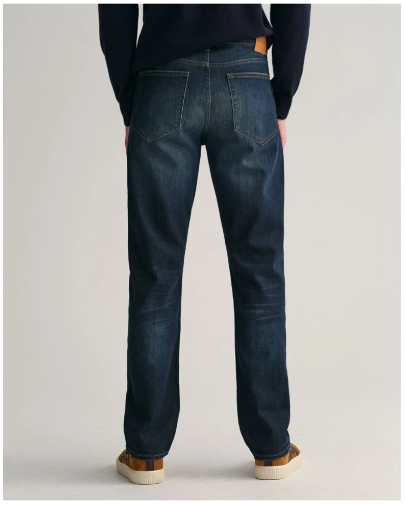 JEANS GANT Archive Wash Jeans 3755-66284182, Χρώμα DENIM