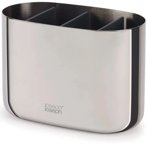 Θήκη Για Οδοντόβουρτσες Ανοξείδωτη Luxe Easystore 70581 11.7x17.5x9.4cm Inox Joseph Joseph Ανοξείδωτο Ατσάλι