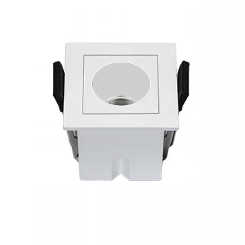 Σποτ Χωνευτό S189 3W 3000K 180lm 4,5x4,5x4,2cm White Τετράγωνο