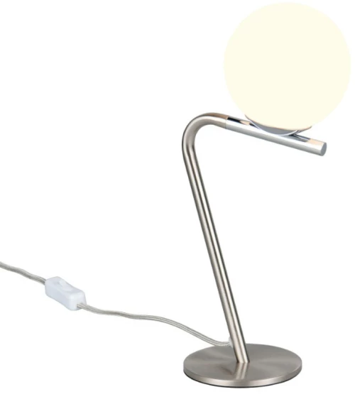 Επιτραπέζιο Φωτιστικό Flaming 568900107 G9 max 10W 14,5x31cm Nickel Trio Lighting
