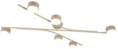 Φωτιστικό Οροφής - Πλαφονιέρα Coda 669000643 6xGX53 max 10W 113,5x11cm Warm Beige Trio Lighting