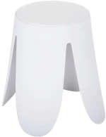 Σκαμπό Denty HM9619.01 30x45cm White