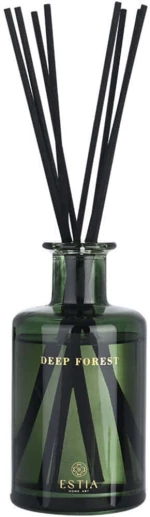 Αρωματικό Χώρου Με Στικς Deep Forest 04-36300 200ml Green Estia