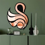 Καθρέπτης Τοίχου 587MRX1223 36x48cm Black-Rose Gold Wallity Plexiglass