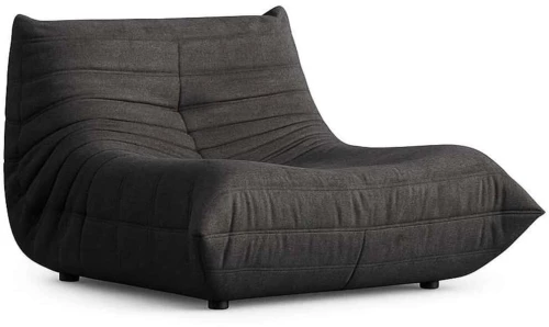 Πολυθρόνα Bocek 560ARE5228 100x90x80cm Dark Grey