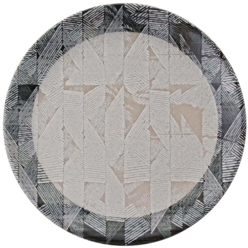 Πιάτο Γλυκού Arel (Σετ 6Τμχ) 471PST1149 19,3x19,3x2cm Grey-Black Hermia Κεραμικό