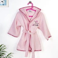 Μπουρνούζι Παιδικό Με Κέντημα Deer 196 04 Pink DimCol