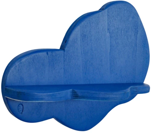 Ράφι Τοίχου 792EVL2957 35x11x25cm Blue