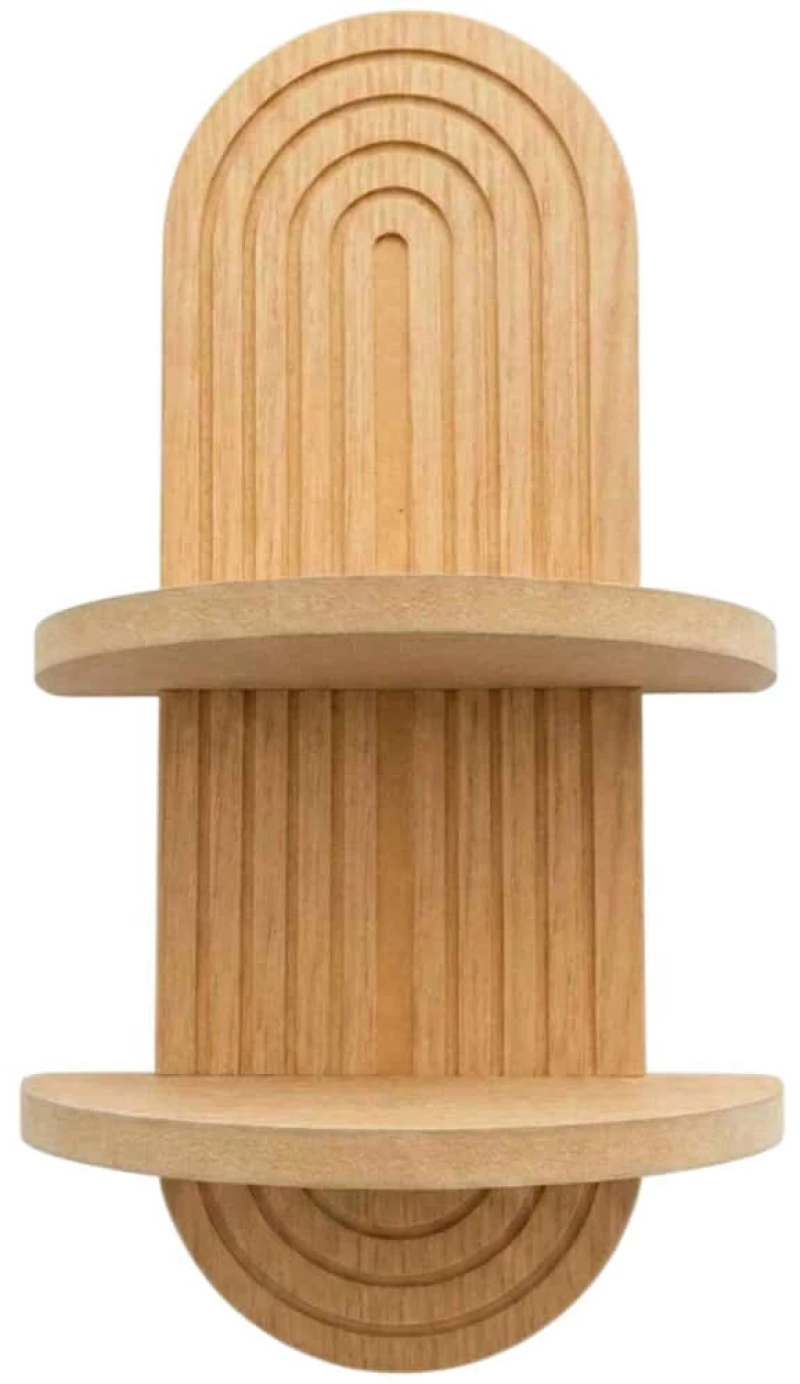 Ράφι Τοίχου Art 173ALF1105 20x13x70cm Oak