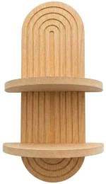 Ράφι Τοίχου Art 173ALF1105 20x13x70cm Oak